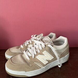 LIKE-NEW Suede New Balance 480 Sneakers
